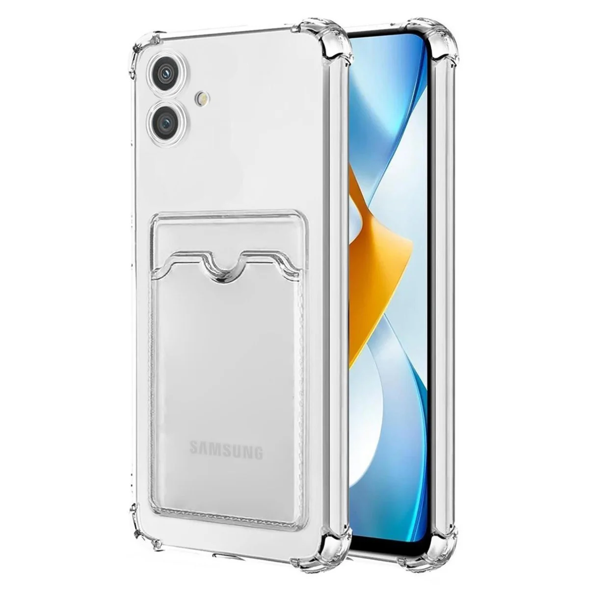 Galaxy A05 Kart Şeffaf Silikon Kılıf - Ultra Şeffaf ve Pratik Koruma