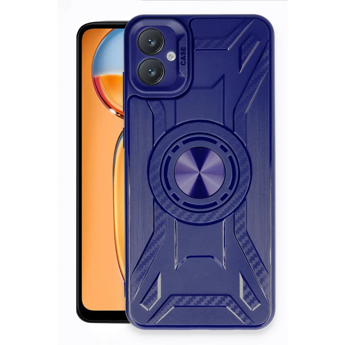 Galaxy A05 Kılıf Lincoln Silikon - Şık ve Koruyucu Lacivert Kılıf
