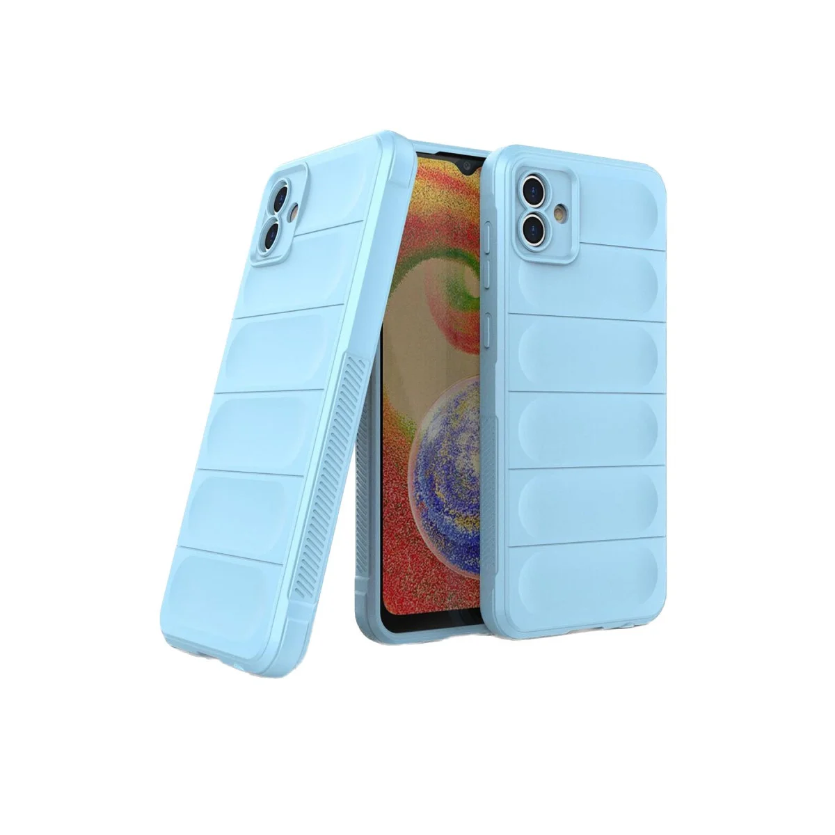 Galaxy A05 Optimum Silikon Kılıf - Sky Blue Maksimum Koruma