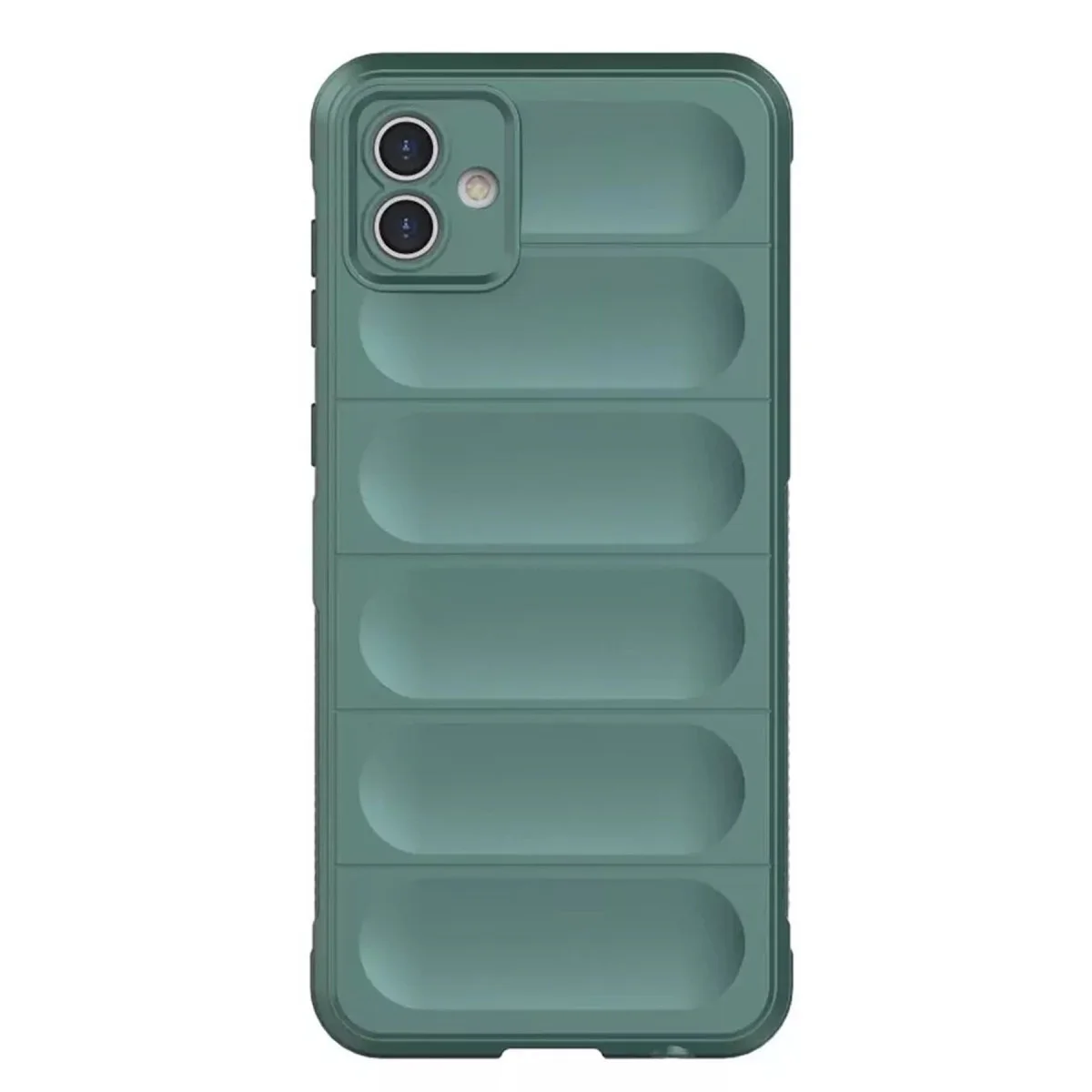 Galaxy A05 Optimum Silikon Kılıf - Koyu Yeşil, Çizilmelere Karşı Maksimum Koruma