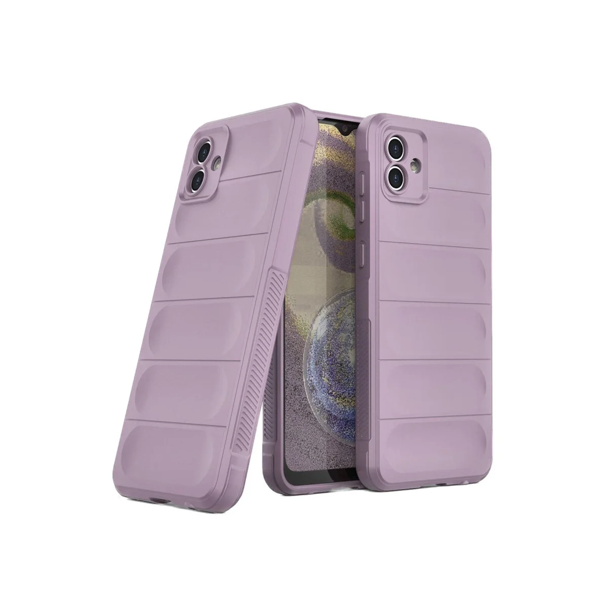 Galaxy A05 Optimum Silikon Kılıf - Mor - Maksimum Koruma ve Şıklık