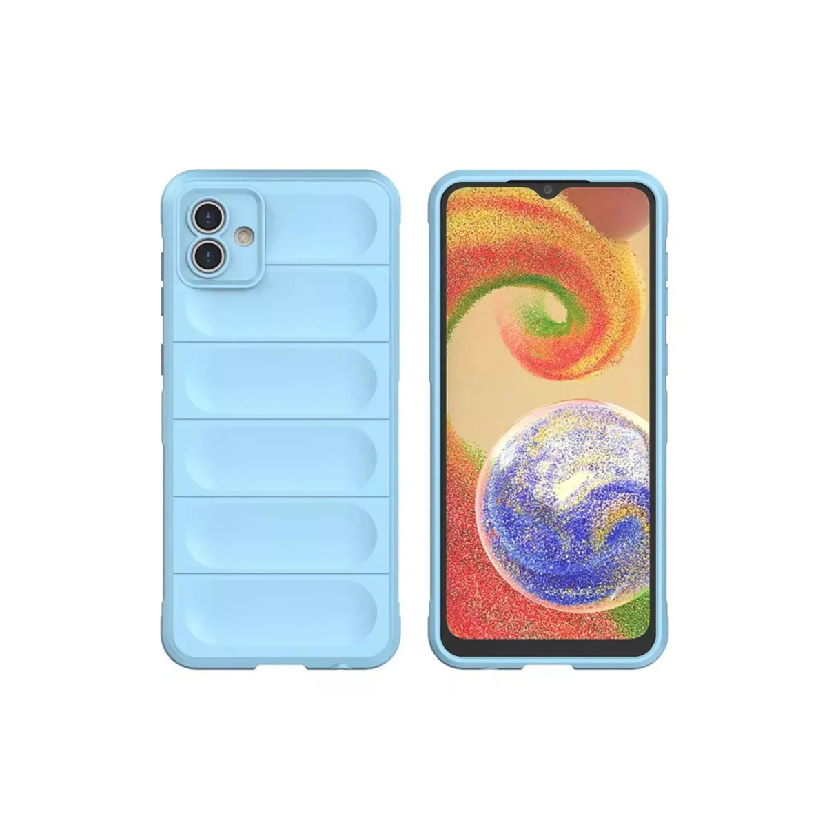 Galaxy A05 Optimum Silikon Kılıf - Sky Blue Maksimum Koruma