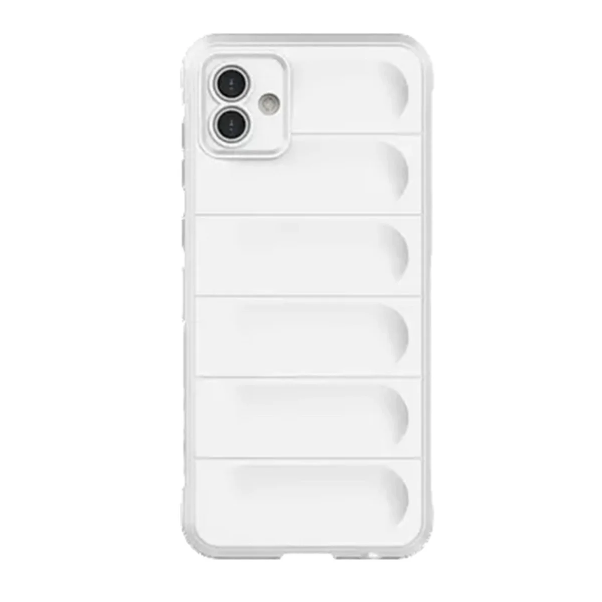 Galaxy A05 Optimum Silikon Kılıf Krem - Parmak İzi Tutmaz, Darbe Korumalı