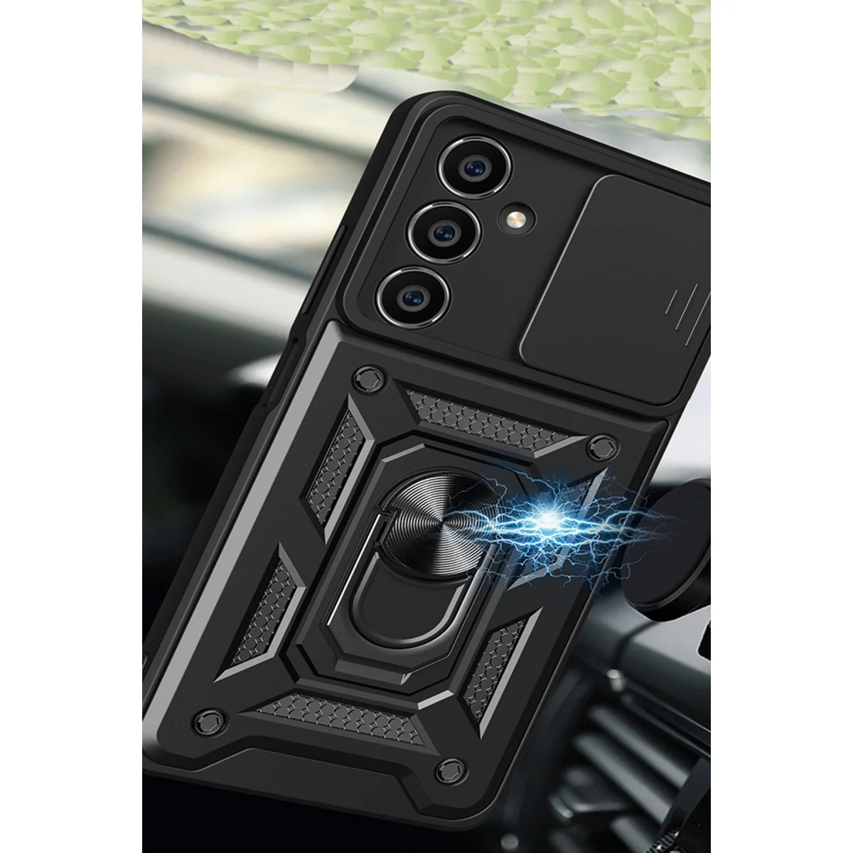 Galaxy A05 Silikon Kılıf - Lens Korumalı Pars Series, Hafif & Dayanıklı, Lacivert