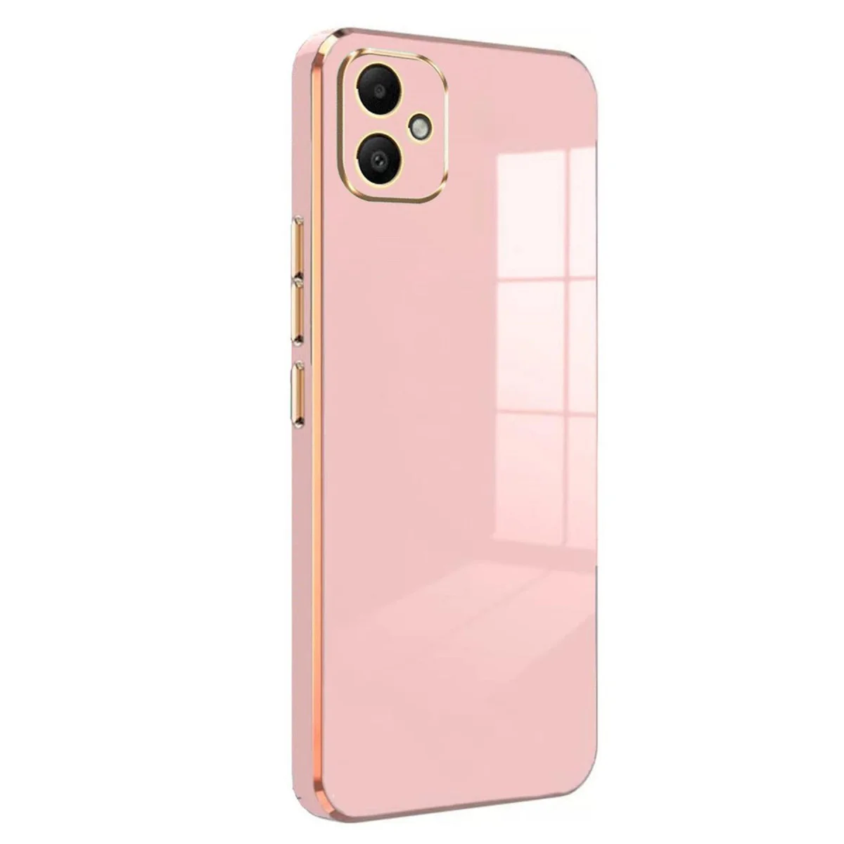 Galaxy A05 Volet Silikon Kılıf - Pembe - Şık ve Dayanıklı Koruma