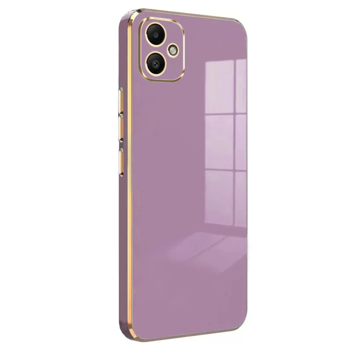 Galaxy A05 Volet Silikon Kılıf - Mor