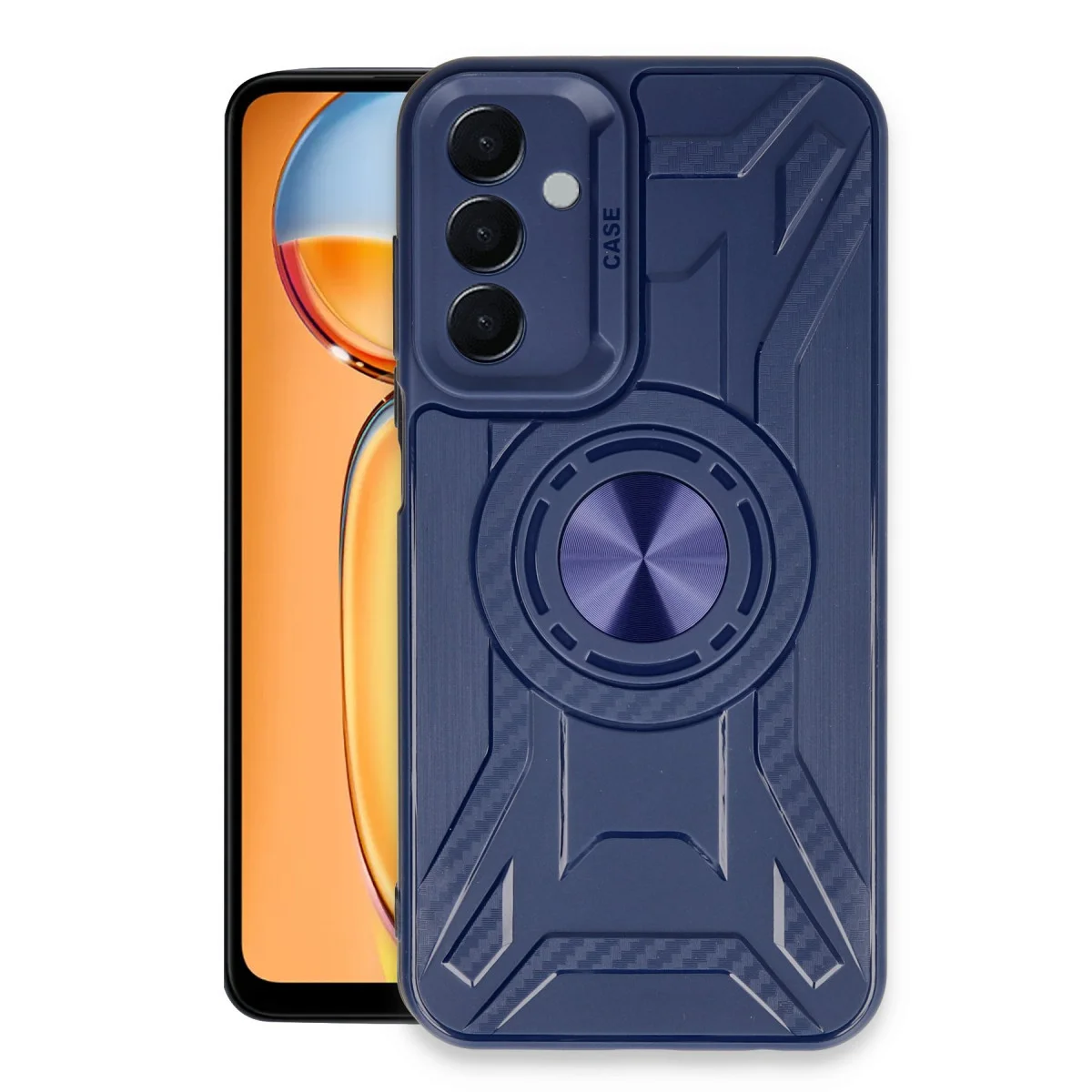 Galaxy A05S Kılıf Lincoln Silikon - Lacivert Koruyucu Kılıf