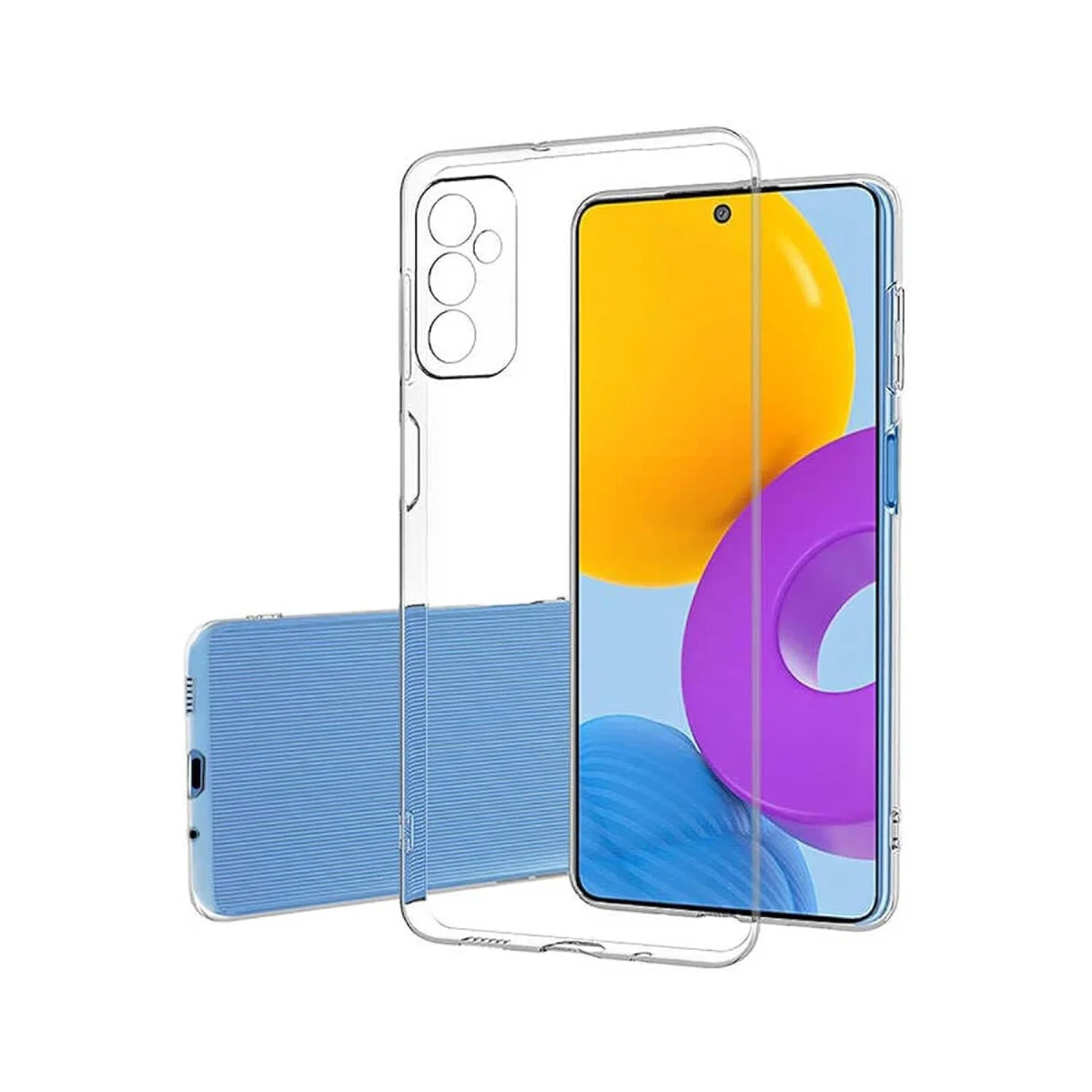 Galaxy A05S Kılıf Lüx Şeffaf Silikon - %100 Şeffaf, Pürüzsüz ve Tam Koruma