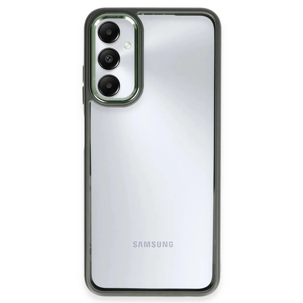 Galaxy A05S Kılıf Power Silikon - Koyu Yeşil | Darbe Korumalı Şık Silikon Kılıf