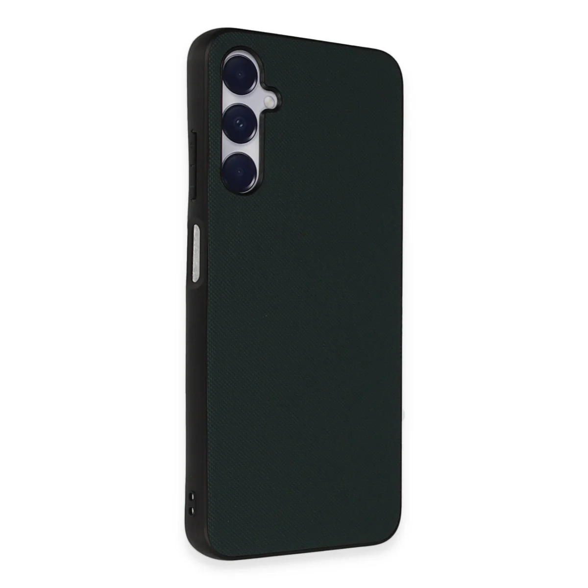 Galaxy A05S Taft Kılıf - Koyu Yeşil Premium Koruma