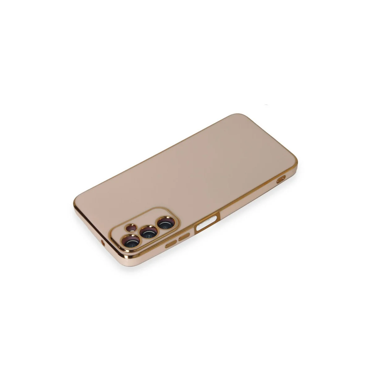 Galaxy A05S Volet Kılıf - Pembe Silikon Kılıfı
