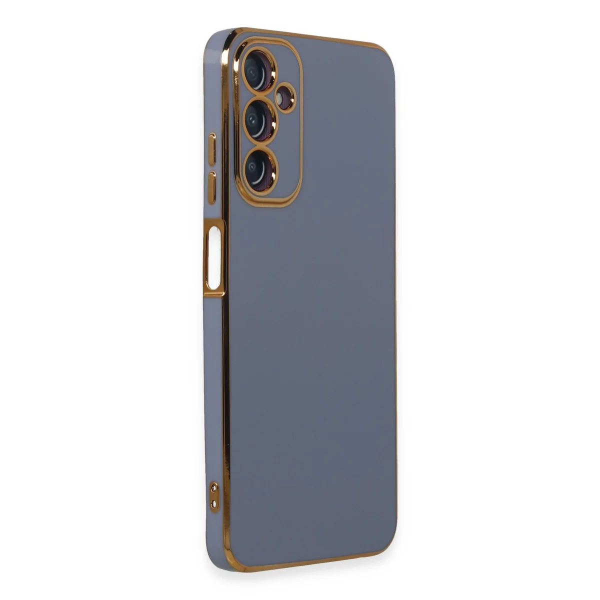 Galaxy A05S Volet Silikon Kılıf - Mavi Şık ve Premium Koruma