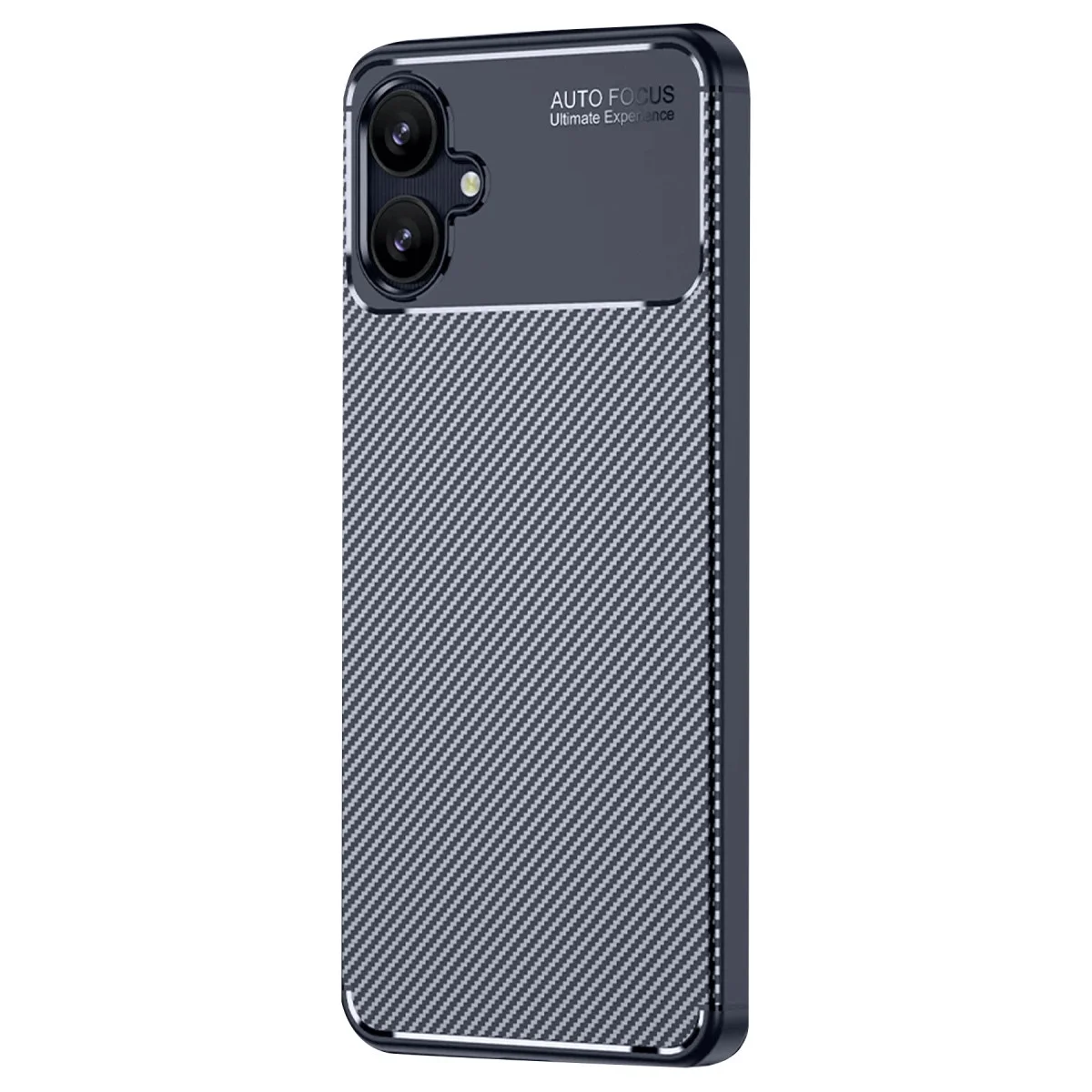 Galaxy A06 Auto Focus Karbon Kılıf - Lacivert, Pürüzsüz Yüzey ve Maksimum Koruma