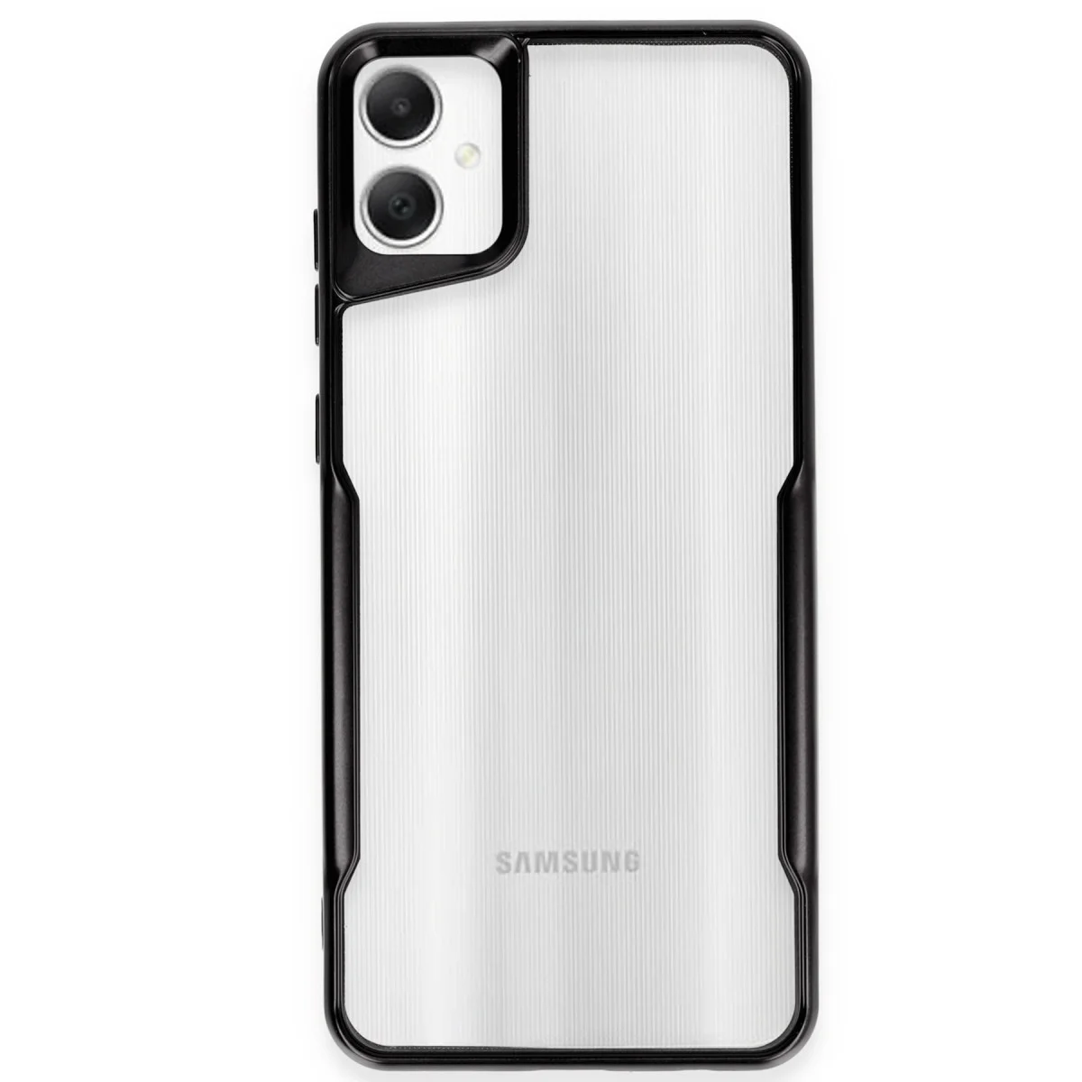 Galaxy A06 Kılıf Boyi Serisi - Mat Siyah Silikon Kapak