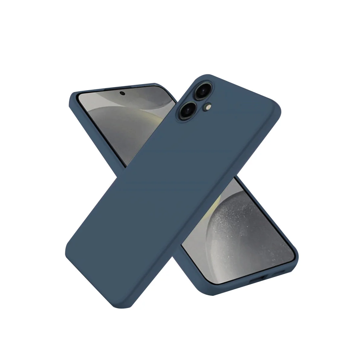 Galaxy A06 Kılıf First Silikon - Lacivert Premium Korumalı Kılıf