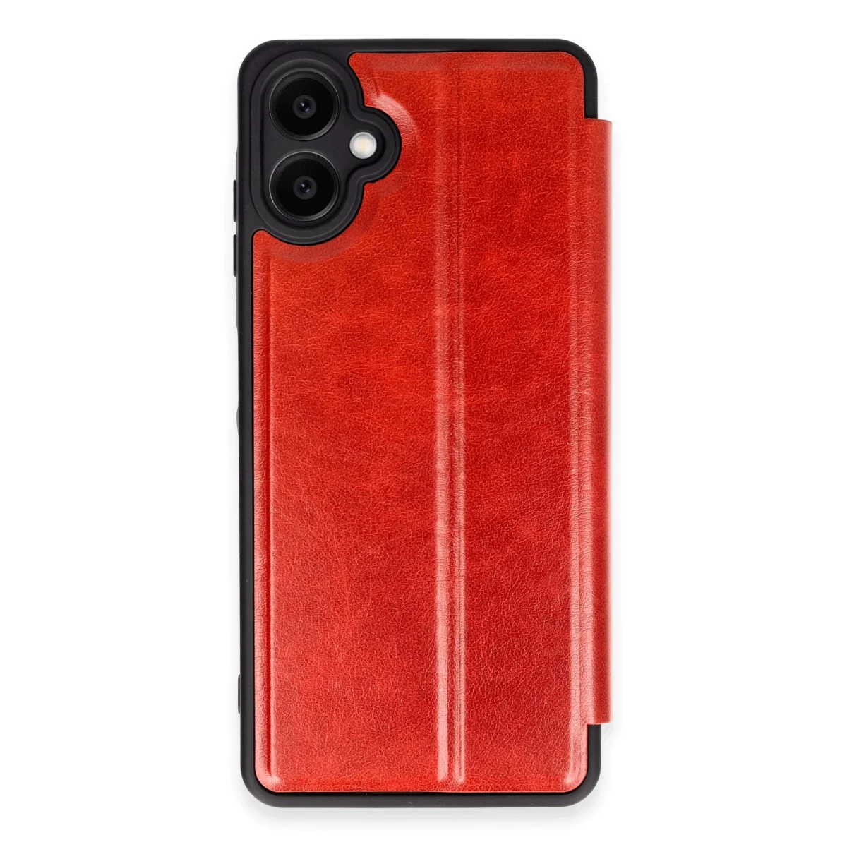 Galaxy A06 Kılıf Flip Cover Kırmızı - Mükemmel Koruma