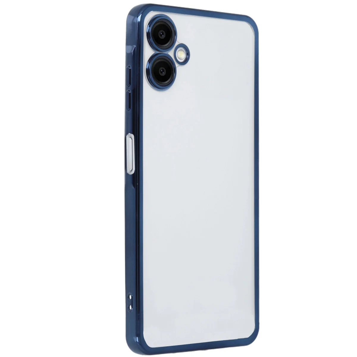 Galaxy A06 Kılıf Razer Lensli Silikon - Lacivert