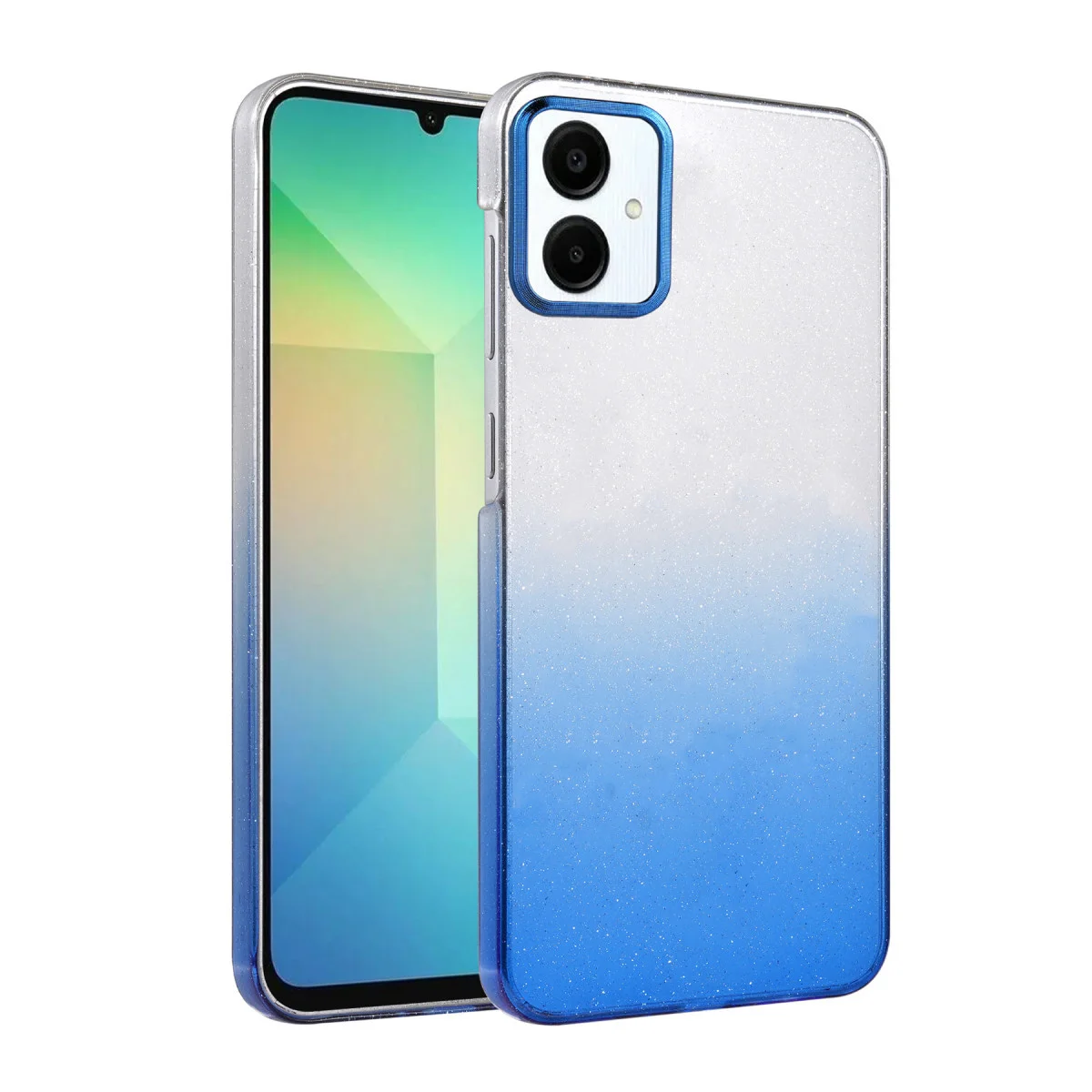 Galaxy A06 Mavi Kapak - Şık ve Lüks Glossy Kılıf