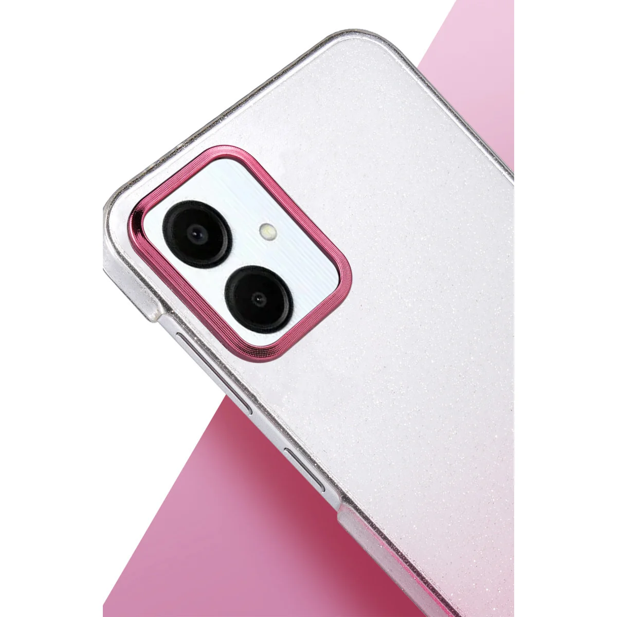 Galaxy A06 Mor Glossy Kapak - Işıltılı ve Şık Cihaz Koruyucu