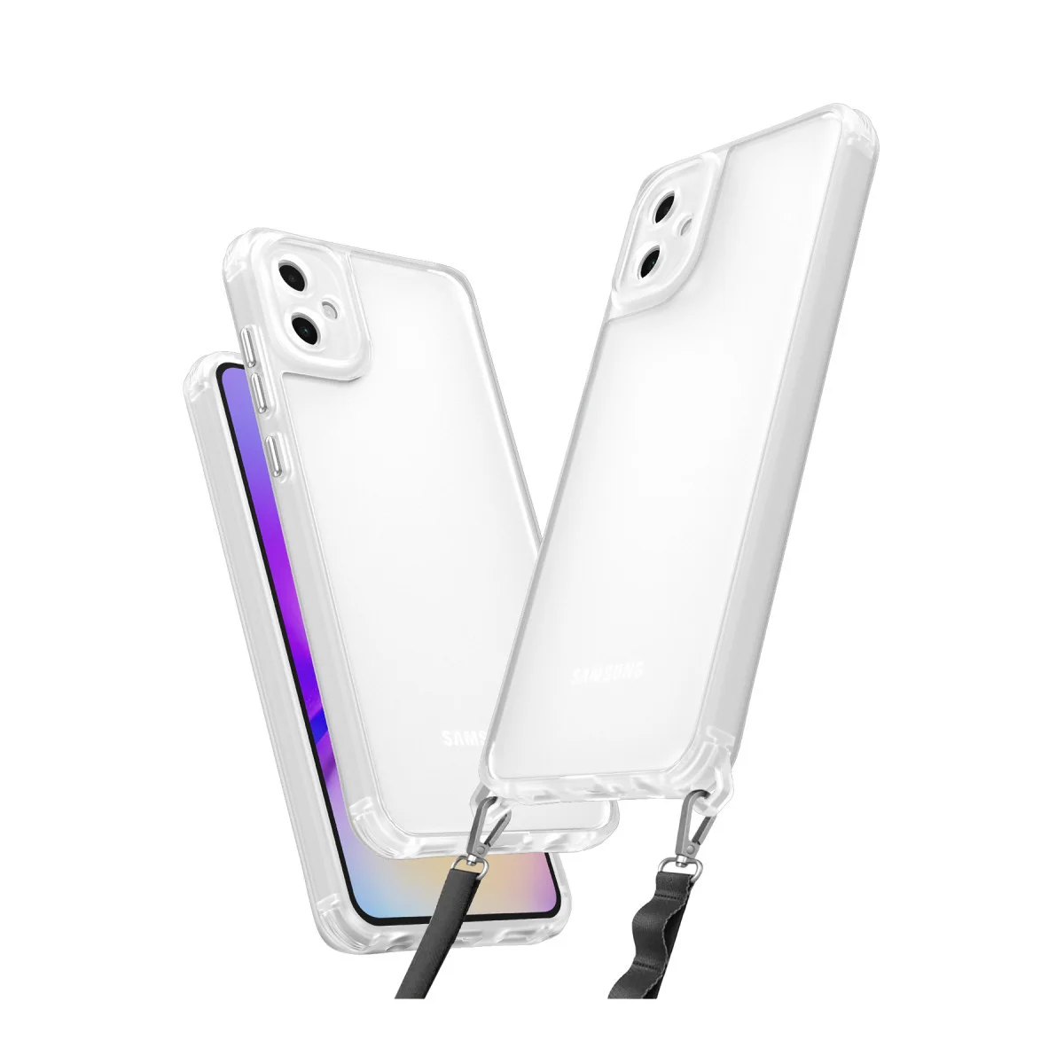 Galaxy A06 Penta Silikon Kılıf - Şeffaf ve Korumalı
