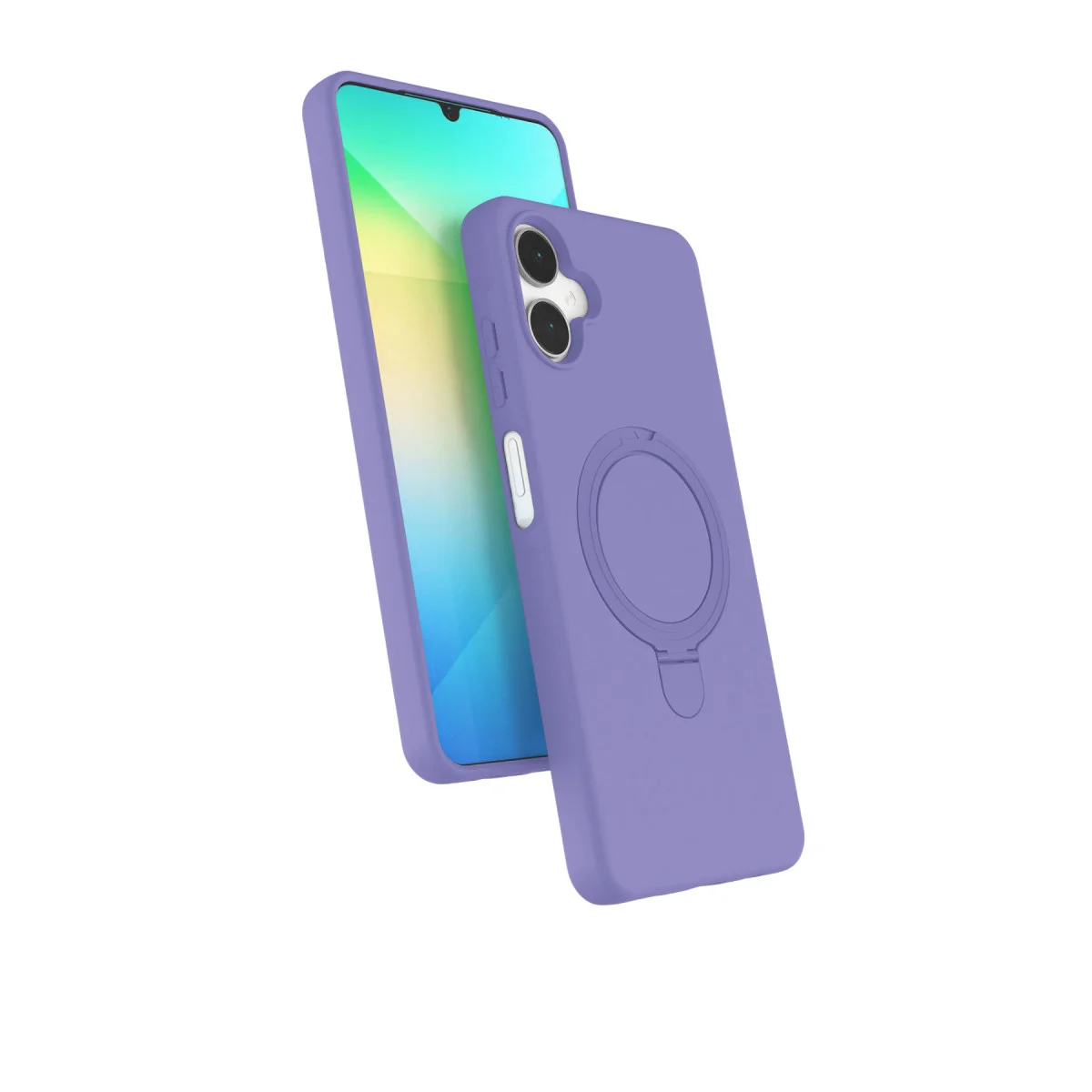 Galaxy A06 Regal Magsafe Standlı Kapak - Lila