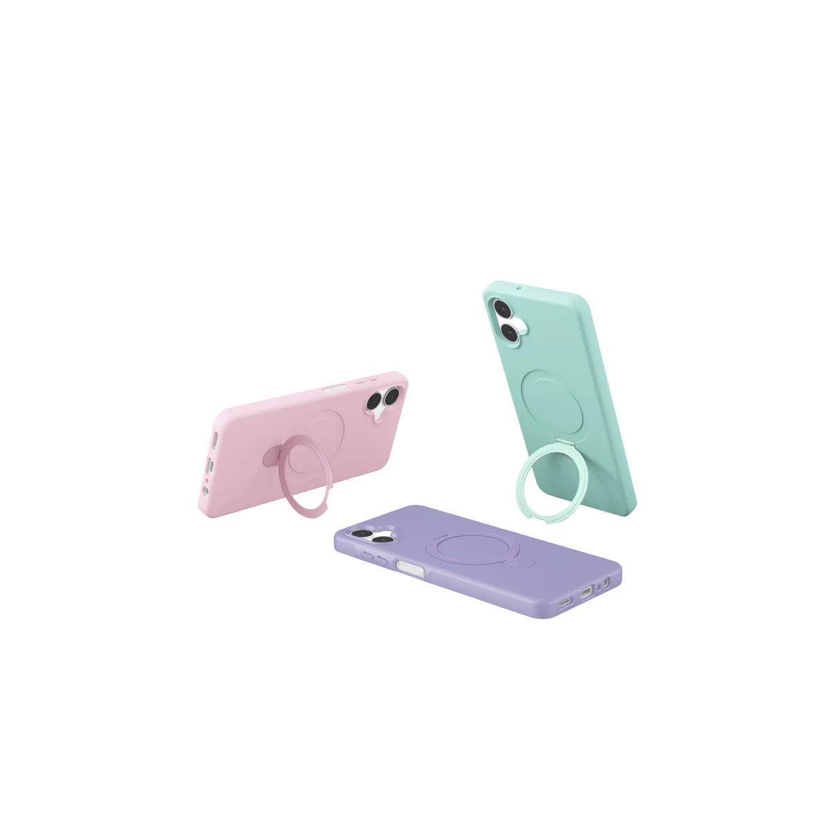 Galaxy A06 Regal Magsafe Standlı Kapak - Lacivert