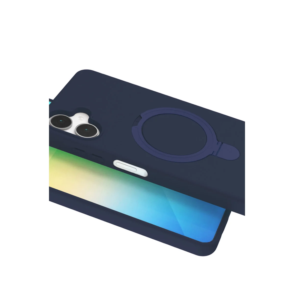 Galaxy A06 Regal Magsafe Standlı Kapak - Lacivert
