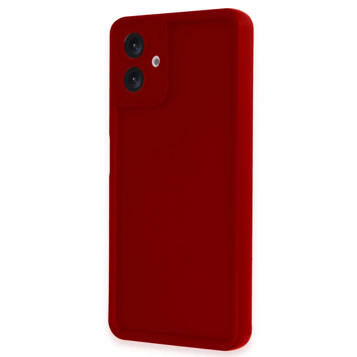 Galaxy A06 Viera Silikon Kılıf - Kırmızı, Yumuşak Dokulu ve Tam Koruma Sağlayan Kılıf