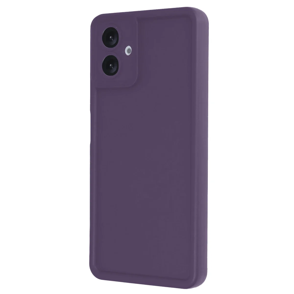 Galaxy A06 Viera Silikon Kılıf - Mürdüm (Mor) - Lekesiz ve Darbe Dayanıklı Koruma