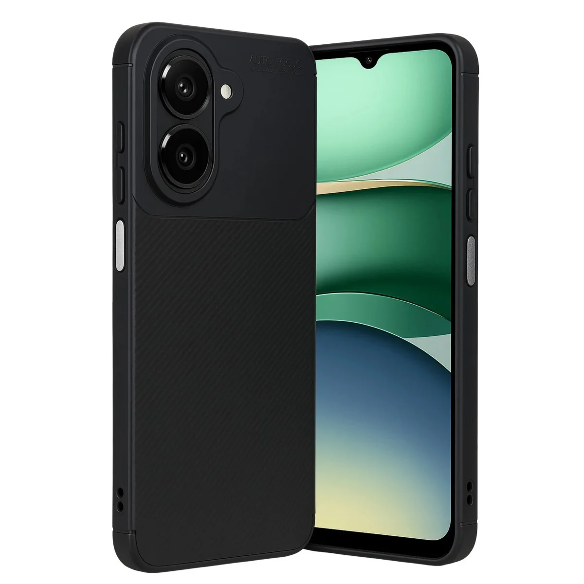 Galaxy A07 4G Auto Focus Karbon Kapak Siyah - Tam Koruma ve Estetik Çözüm