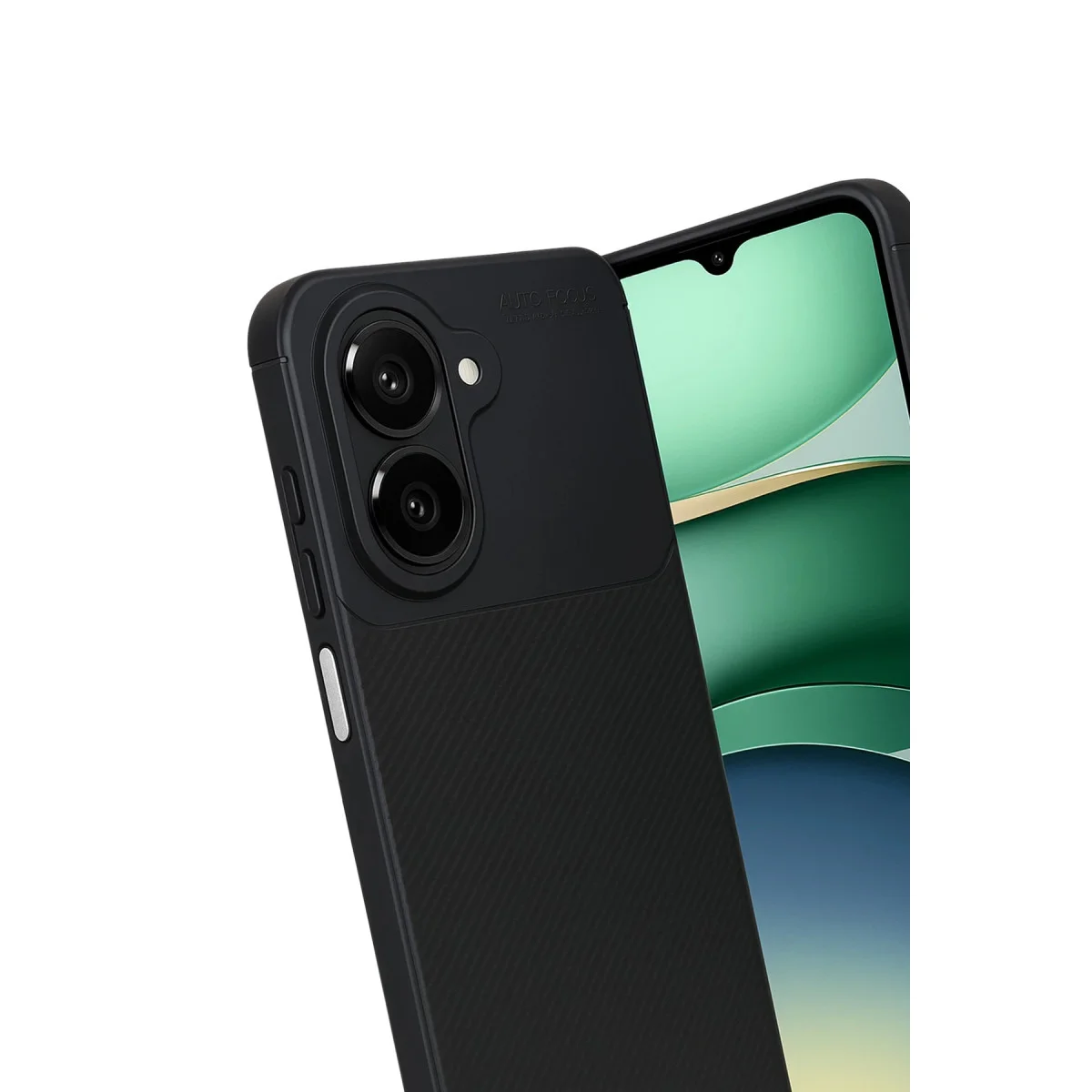 Galaxy A07 4G Auto Focus Karbon Kapak Siyah - Tam Koruma ve Estetik Çözüm