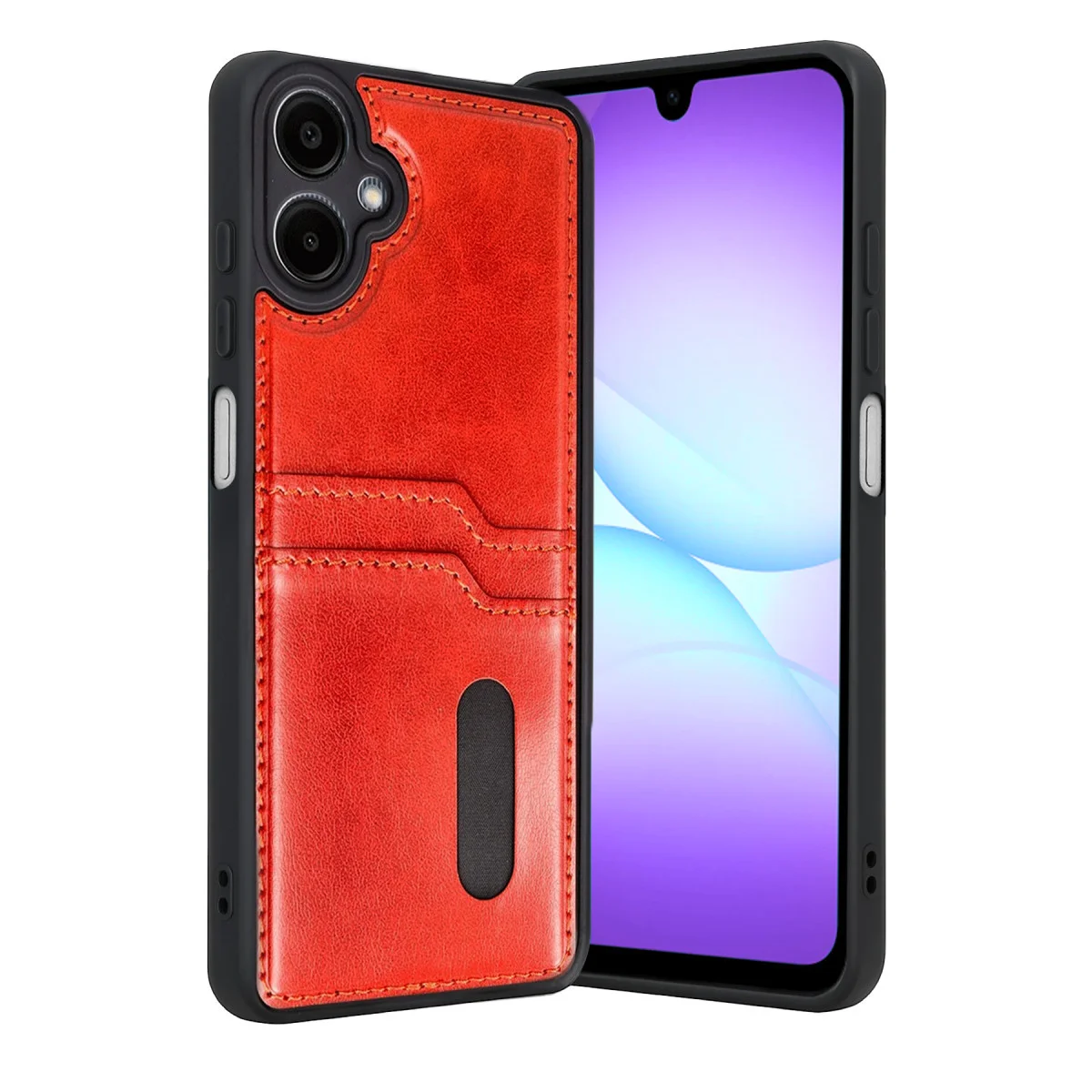 Galaxy A07 4G Deri Kılıf - Kırmızı Sara Kartvizitli Tasarım Fiyatı, Yorumları ve Özellikleri