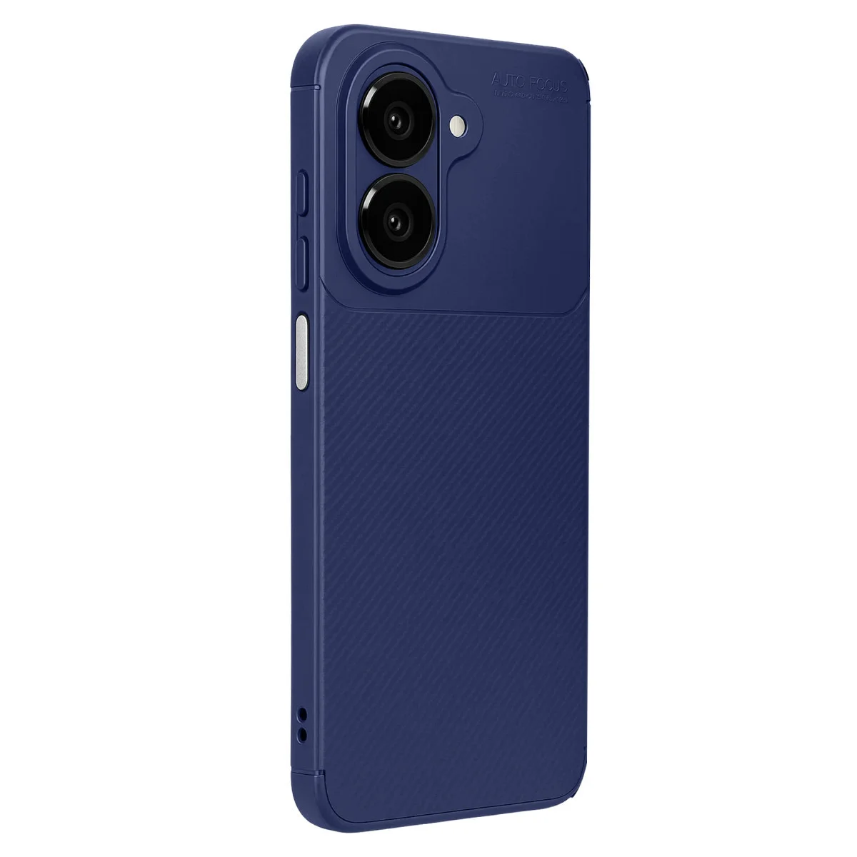 Galaxy A07 4G Karbon Kapak Kılıf - Soft Touch Mat Desenli Ekran ve Arka Korumalı Kılıf