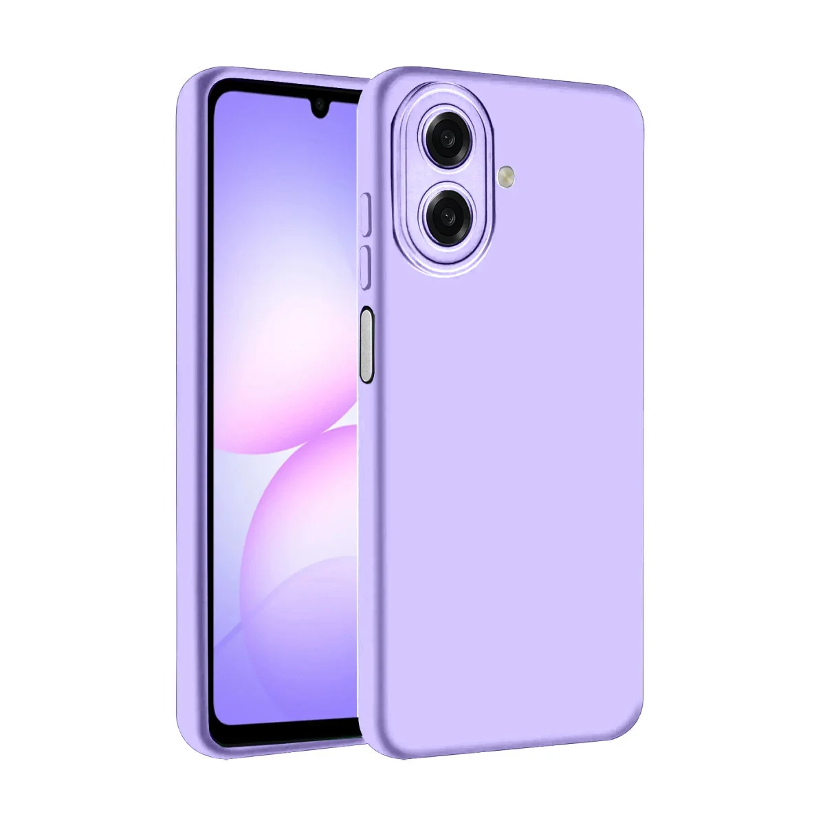 Galaxy A07 4G Nano İçi Kadife Silikon Kılıf - Lila