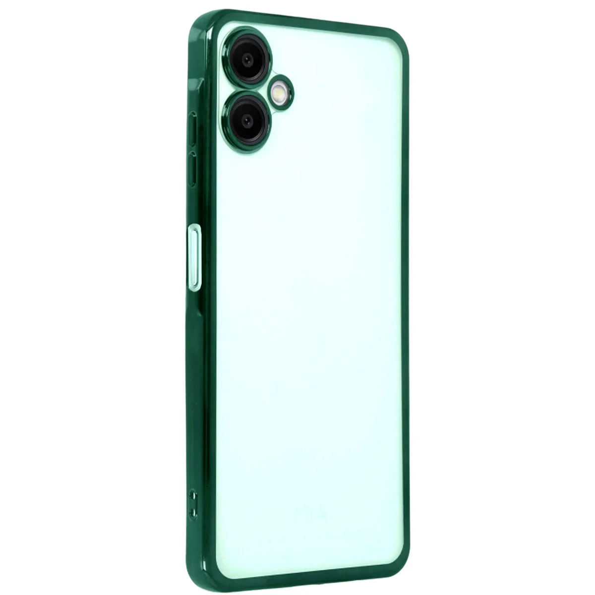 Galaxy A07 4G Razer Lensli Silikon Kılıf - Yeşil Korumalı ve Şık Koruyucu