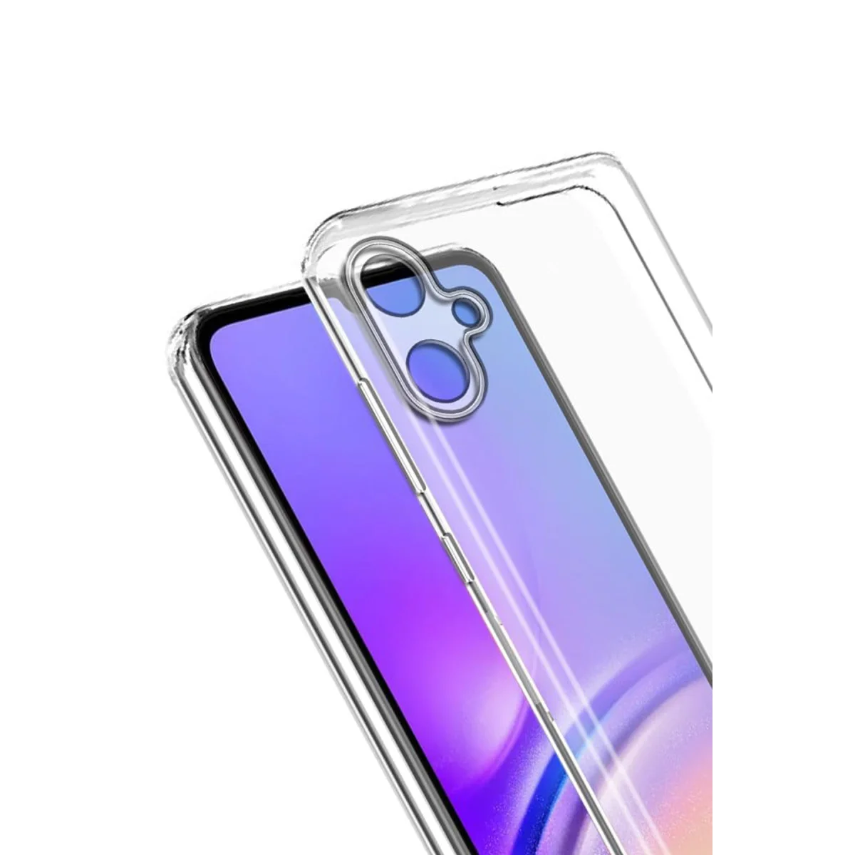 Galaxy A07 4G Şeffaf Silikon Kılıf - Şık ve Korumalı Çözüm