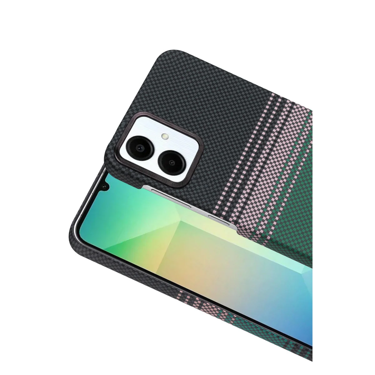 Galaxy A07 4G Vega Magsafe Kapak - Yeşil, Ultra İnce ve Şık Mıknatıslı Kılıf