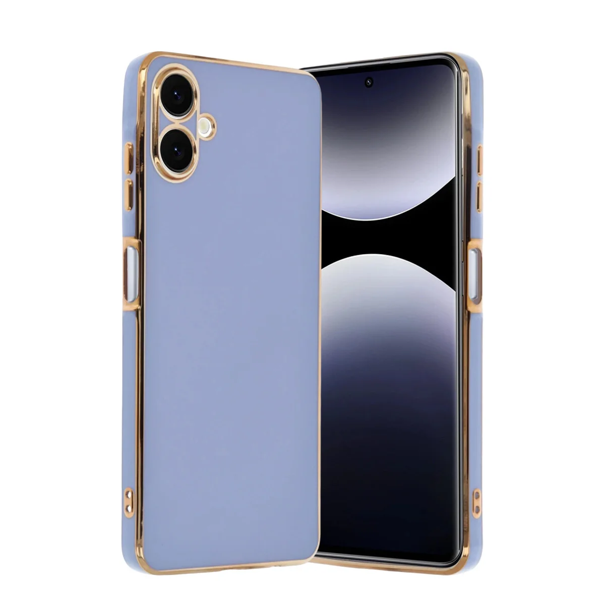 Galaxy A07 4G Volet Silikon Kılıf - Mavi, Şık ve Dayanıklı