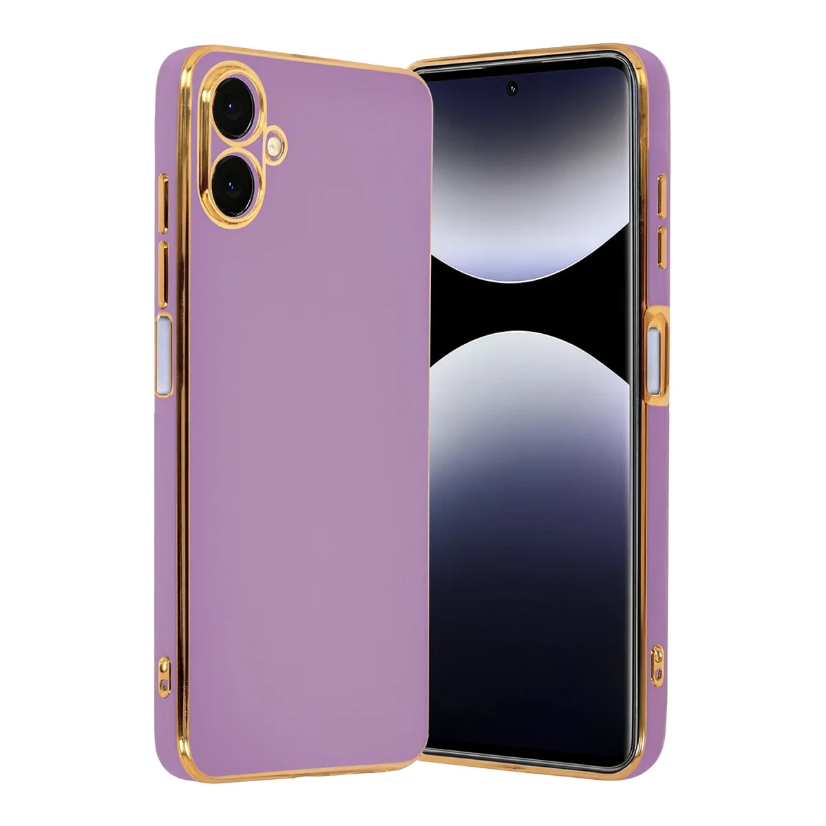 Galaxy A07 4G Volet Silikon Kılıf - Mor Premium Tasarım ve Koruma