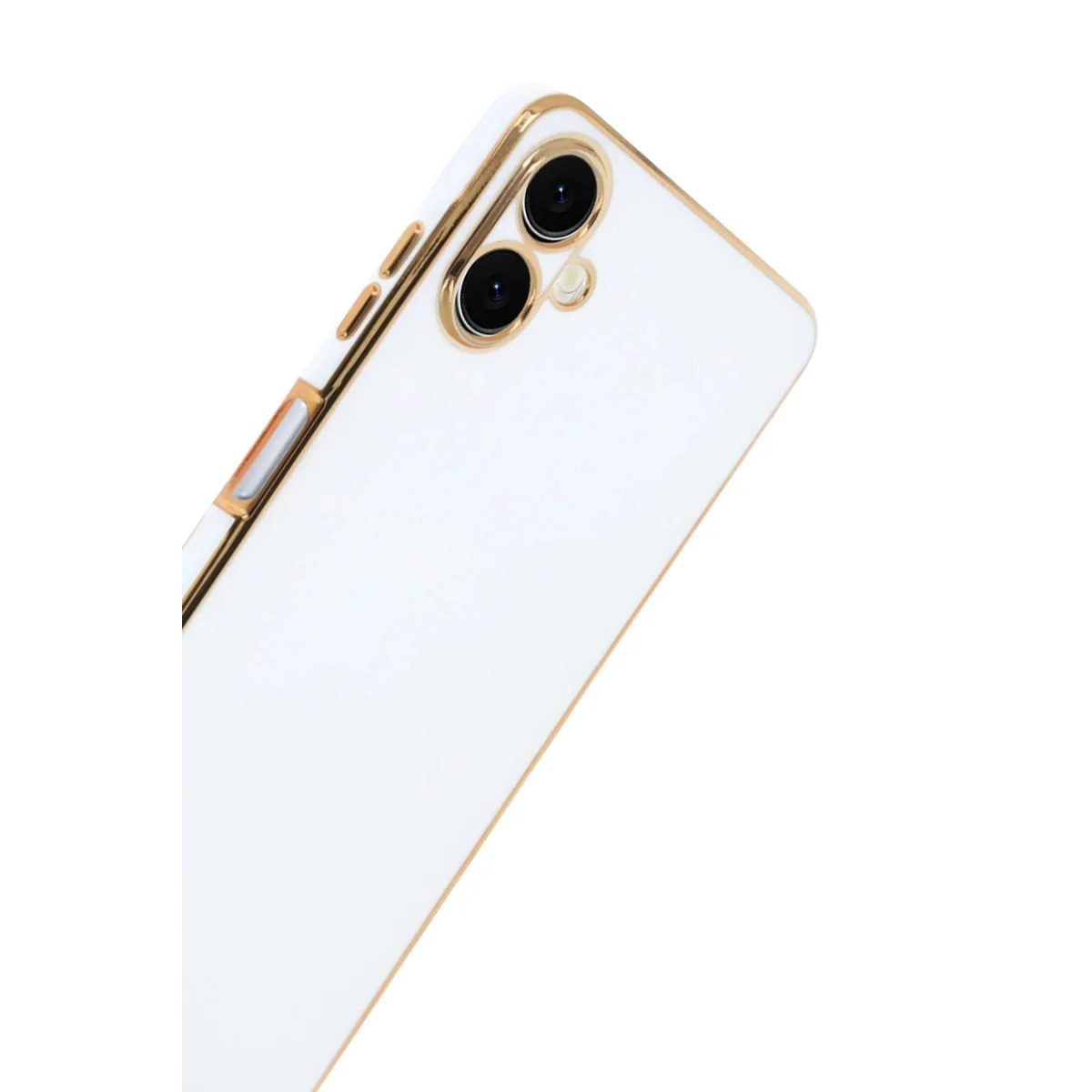 Galaxy A07 4G Volet Silikon Kılıf - Beyaz - Şık Tasarım ve Tam Koruma