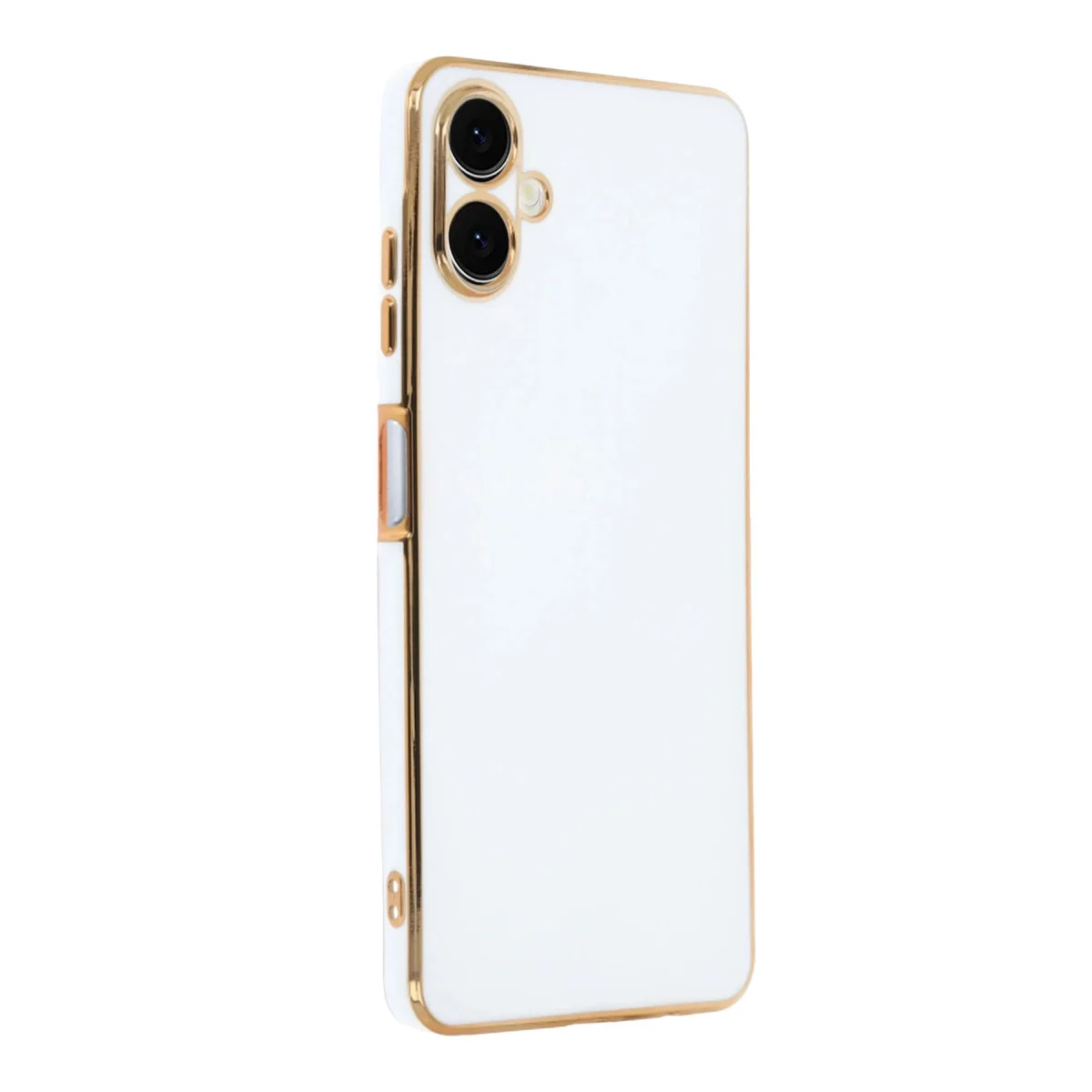 Galaxy A07 4G Volet Silikon Kılıf - Beyaz - Şık Tasarım ve Tam Koruma