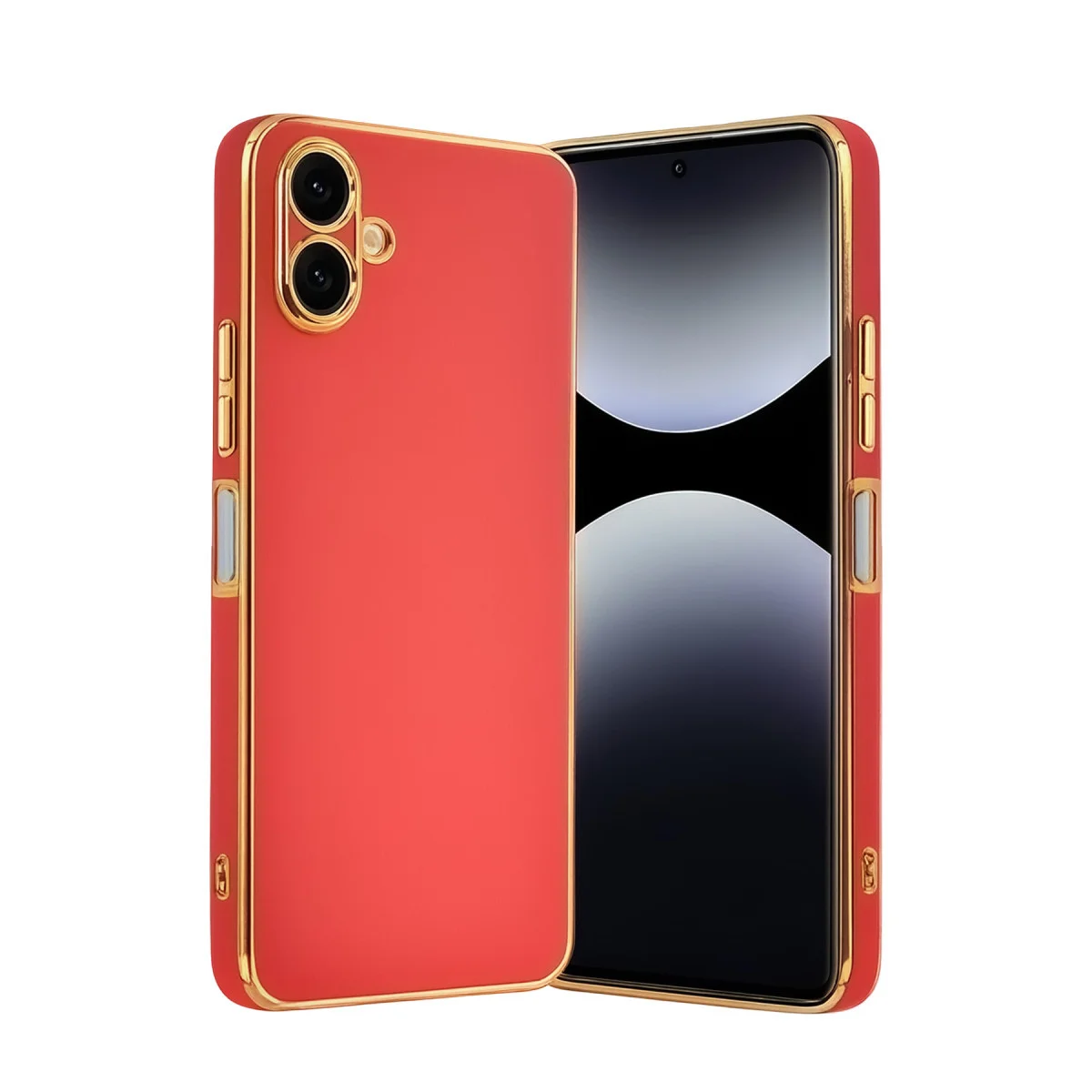 Galaxy A07 4G Volet Silikon Kılıf Kırmızı - Şık Tasarım ve Tam Koruma
