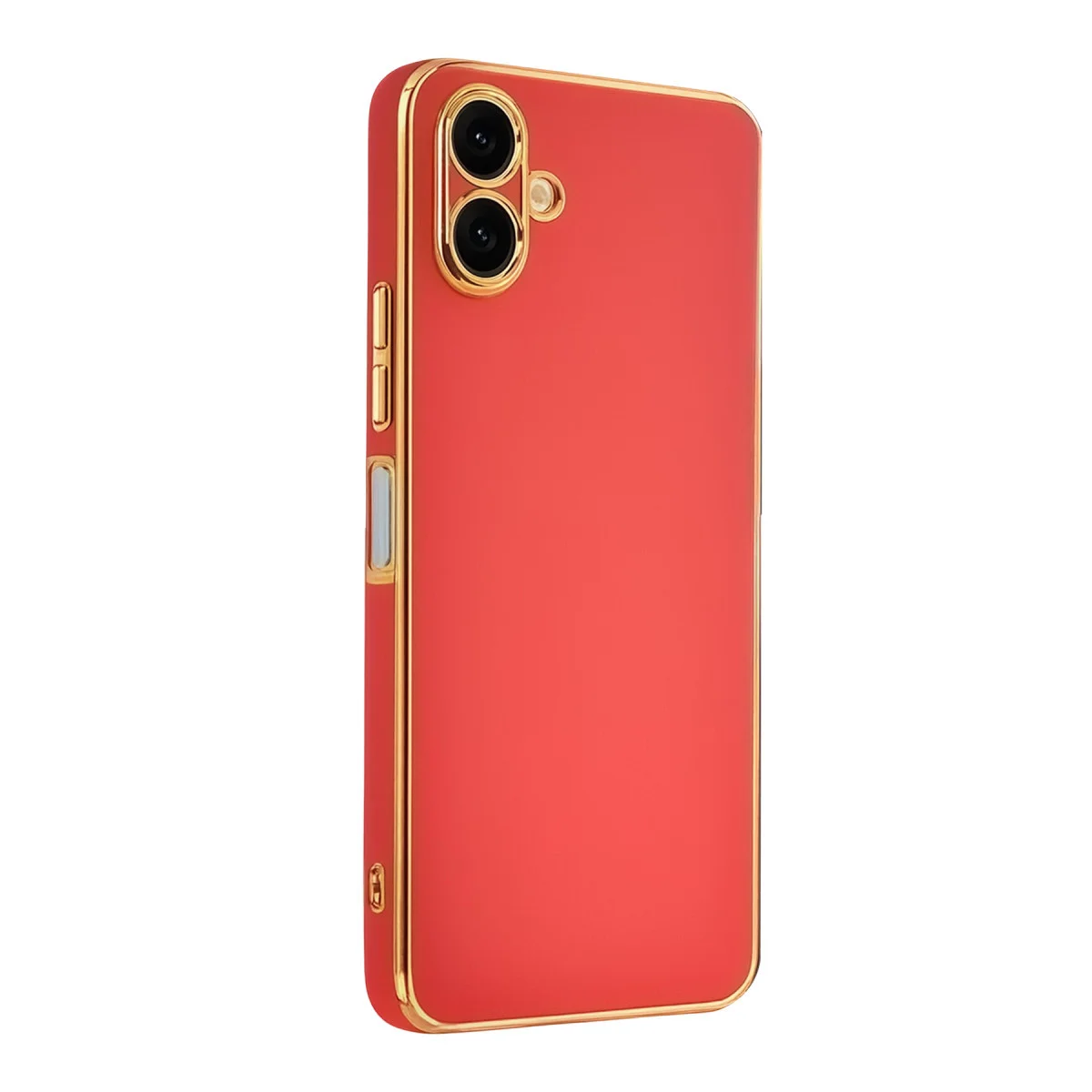 Galaxy A07 4G Volet Silikon Kılıf Kırmızı - Şık Tasarım ve Tam Koruma