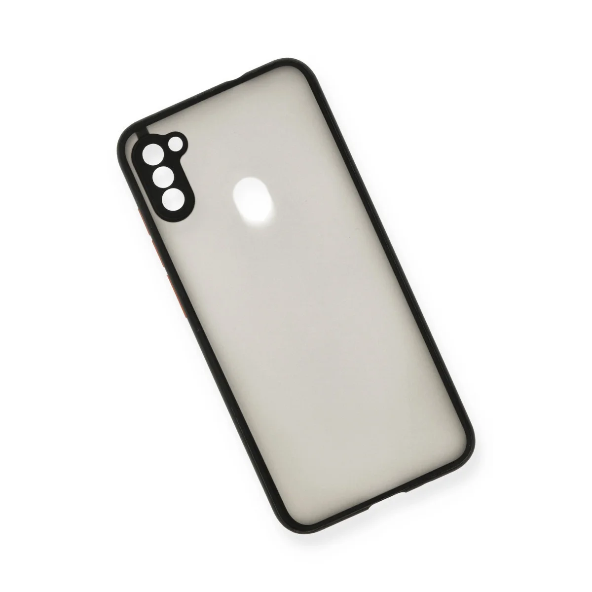 Galaxy A11 Montreal Silikon Kılıf - Siyah - Tam Korumalı ve Şık