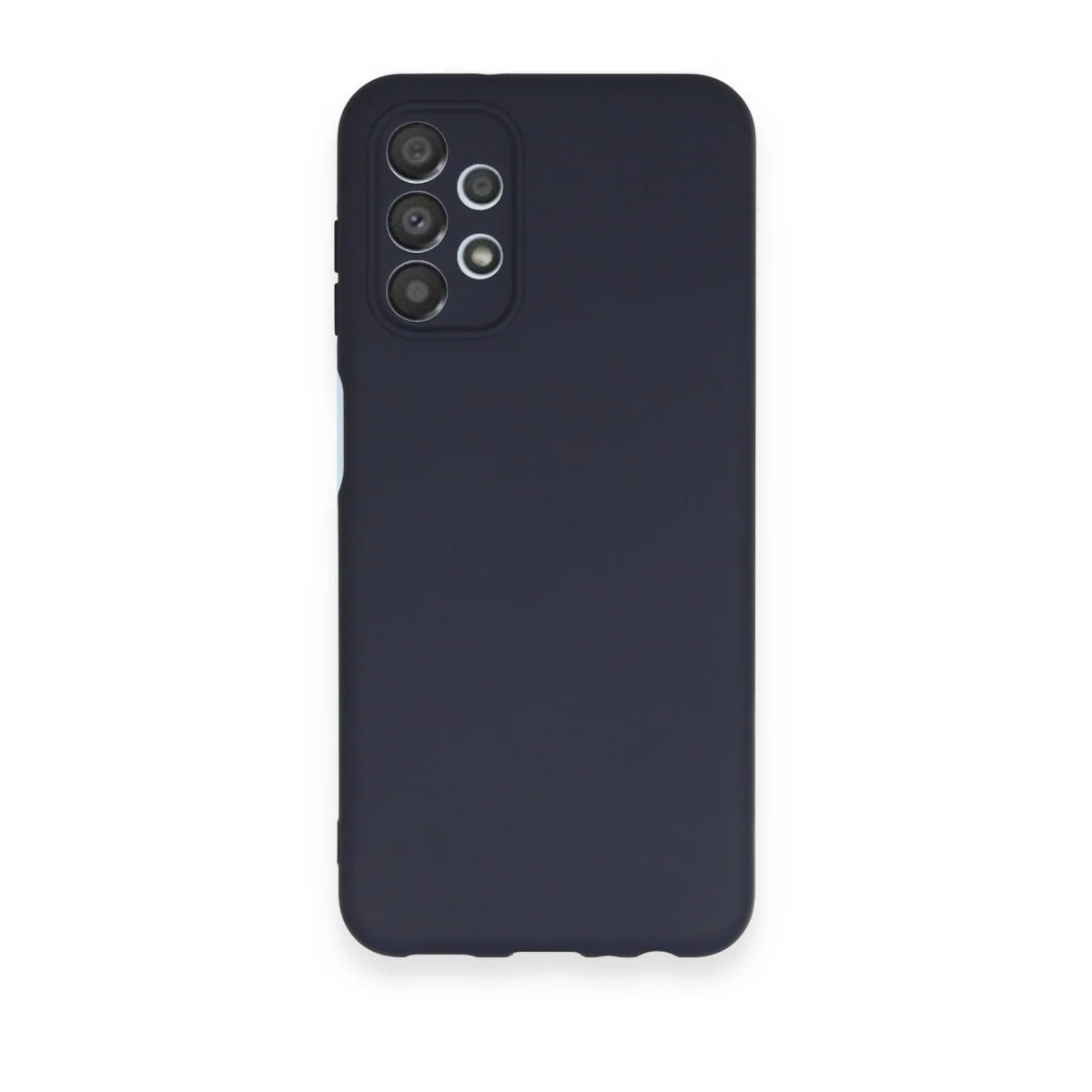 Galaxy A13 4G First Serisi Silikon Kılıf - Şıklık ve Koruma Bir Arada (Lacivert)