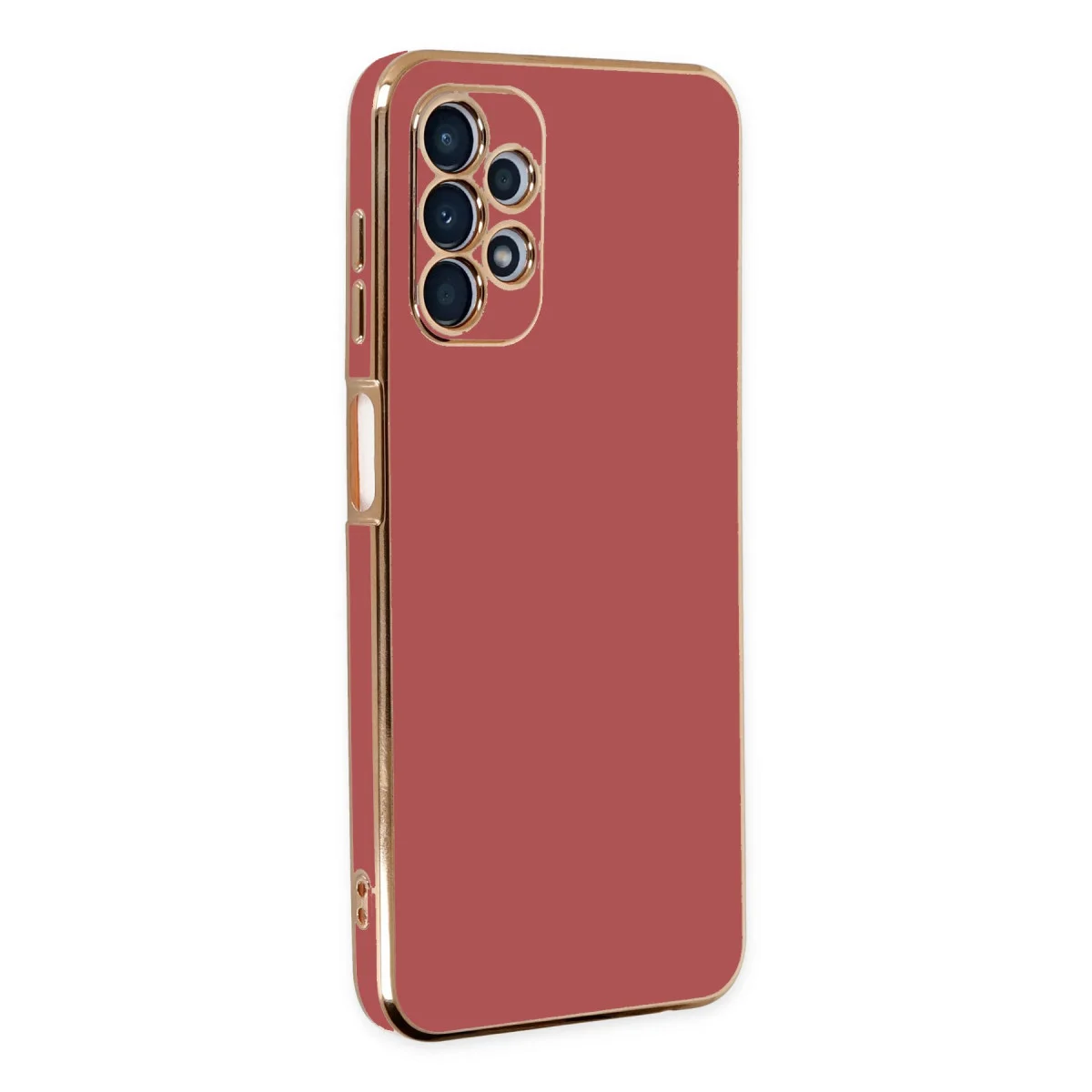 Galaxy A13 4G Volet Silikon Kılıf - Kırmızı, Şık Tasarım ve Premium Koruma