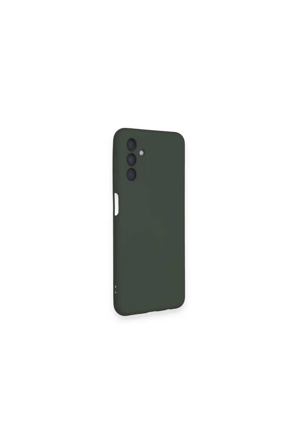 Galaxy A14 4G Kılıf Nano Içi Kadife Silikon - Koyu Yeşil