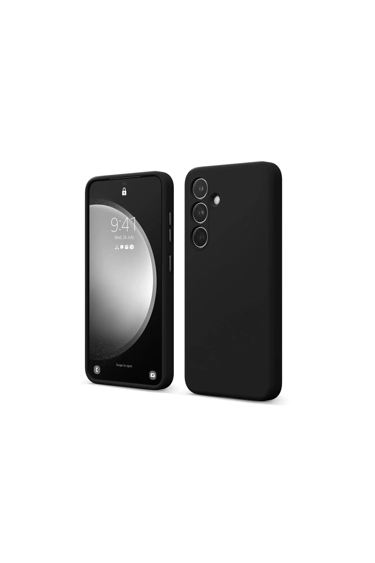 Galaxy A14 4G Kılıf First Silikon - Siyah