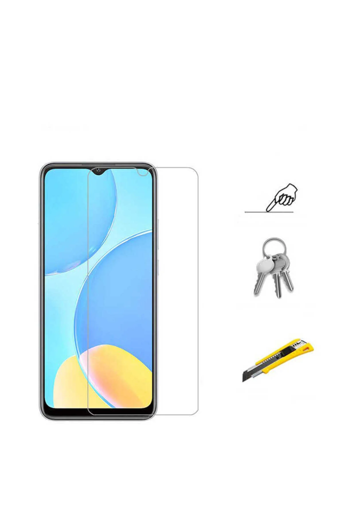 Galaxy A14 Zore Nano Micro Temperli Ekran Koruyucu -
