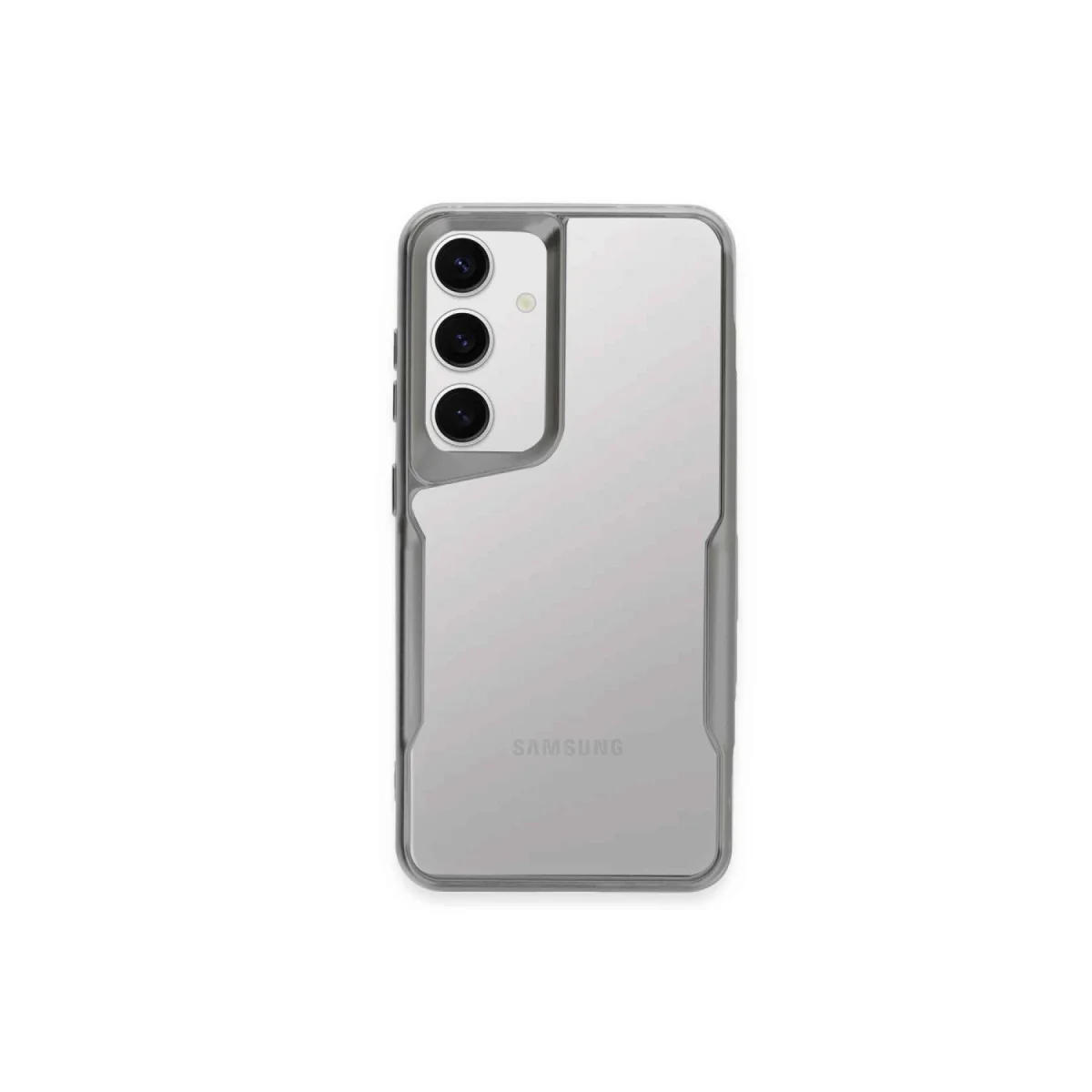 Galaxy A15 4G Boyi Silikon Kılıf - Gümüş Mat TPU Hafif ve Kaymaz Koruma